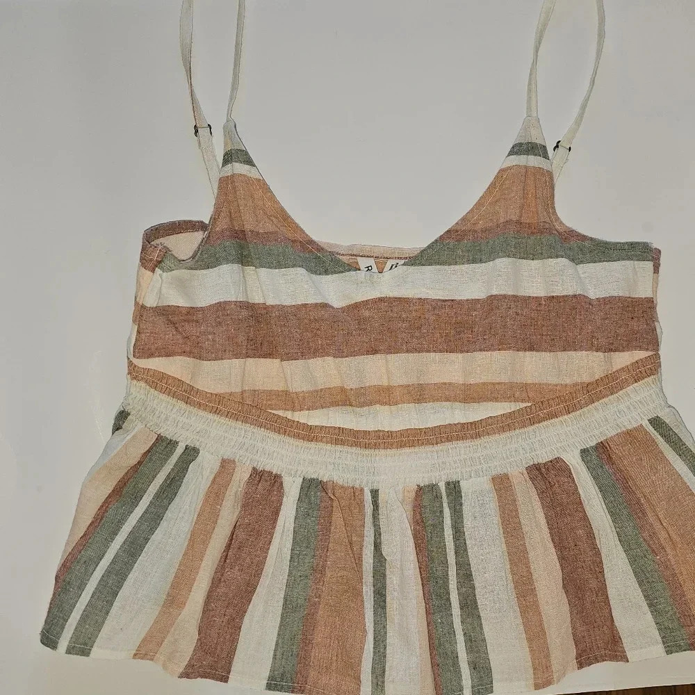 Roxy About Paradise Crop Tank Top - Picture 4 of 5